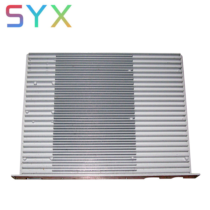 electronical aluminum radiator  with tooth heat sink for  5G base station high power made by 1250t machine