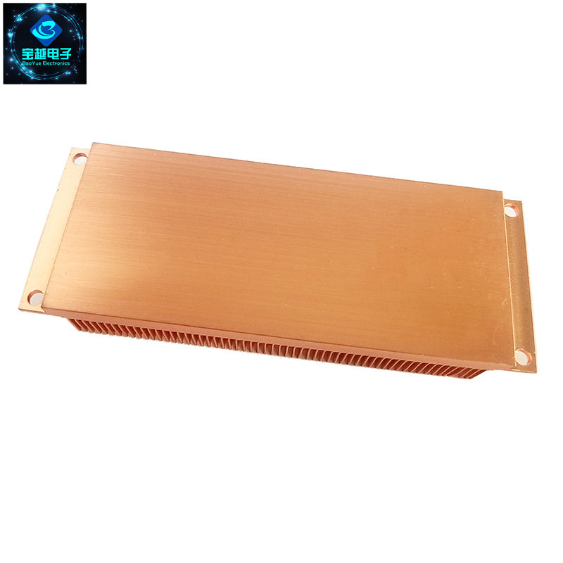 珠海供應定制鏟齒純銅散熱器 電腦散熱器廠家