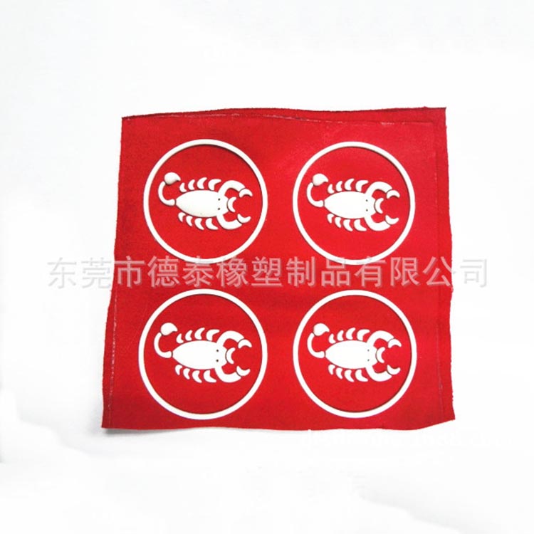 广东厂家 服装领标商标定做 服装硅胶商标 服装标签 可定制