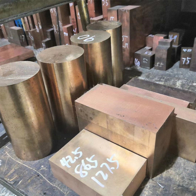 福建高硬度铍钴铜 模具铍钴铜棒C18150铬锆铜棒 洛镐铜板材加工厂家