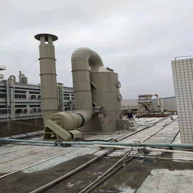 环保型PP废气处理喷淋塔 工业废气处理设备 红升环保