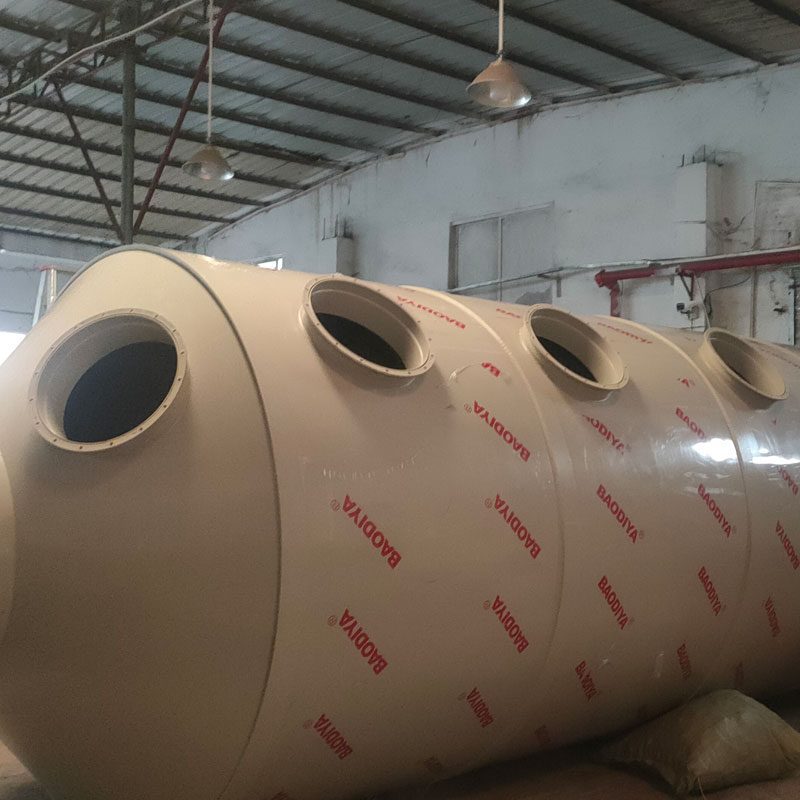 河北碳钢pp喷淋塔 喷淋除尘器 厂家生产 红升环保