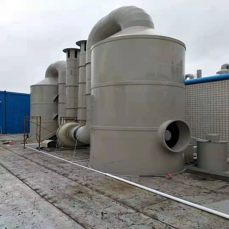 环保型PP废气处理喷淋塔 工业废气处理设备 红升环保