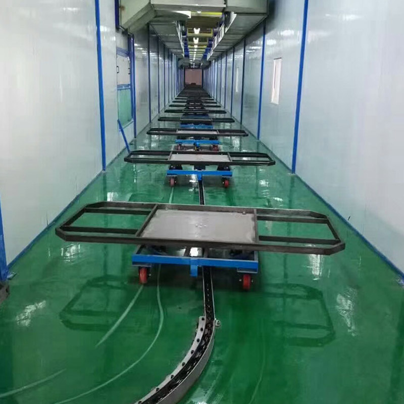 弘向厂家生产地轨式输送线 地轨输送线