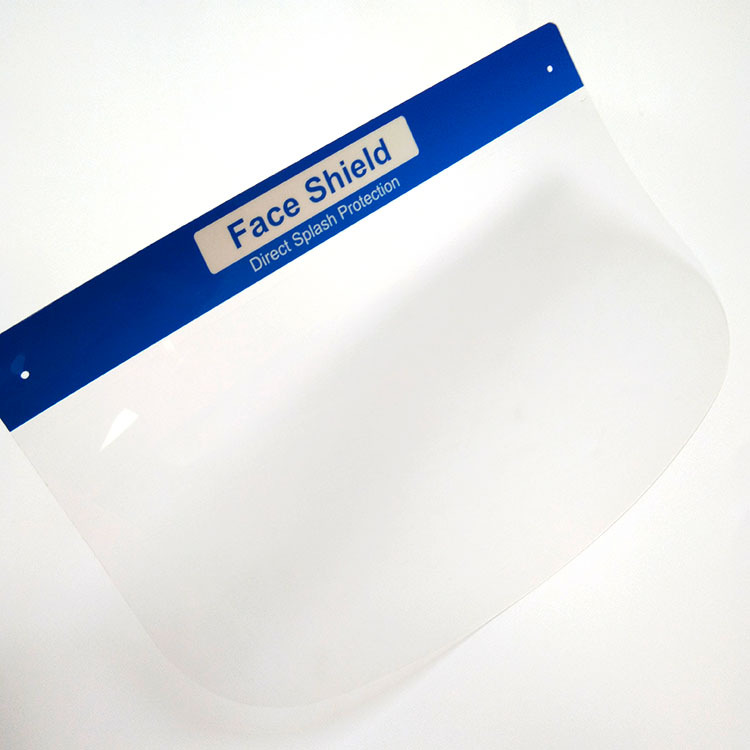 东莞佳诚UV印刷生产PET防护面罩 防雾防护面罩 全轮转UV印刷加工厂家