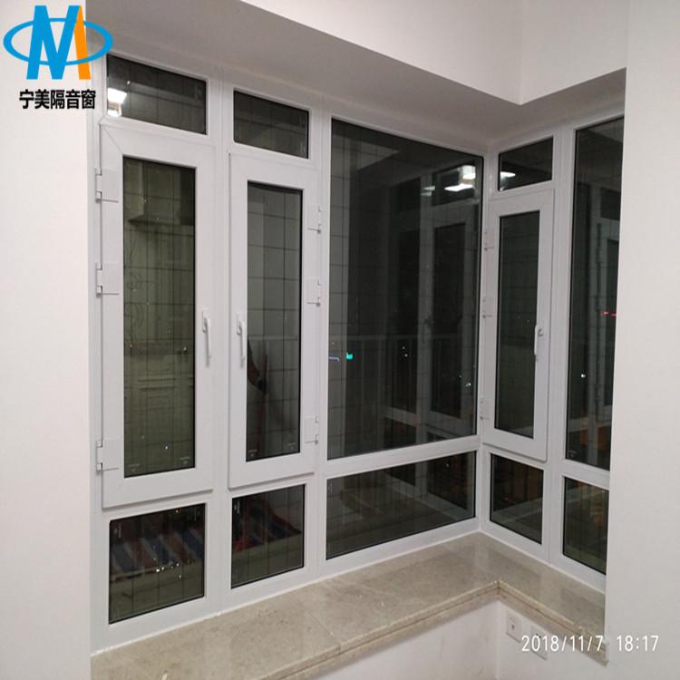 惠州铝合金门窗隔音玻璃落地窗户封阳台可带纱窗门窗加工 上门测量安装