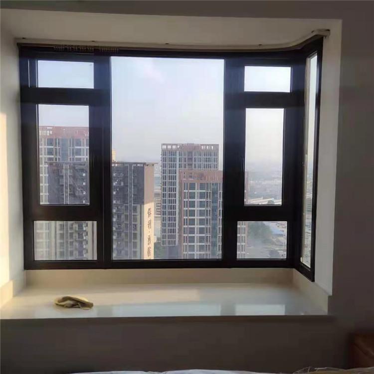 广州断桥铝平开窗 中空玻璃隔热窗纱封阳台隔音窗铝合金门窗工厂定制