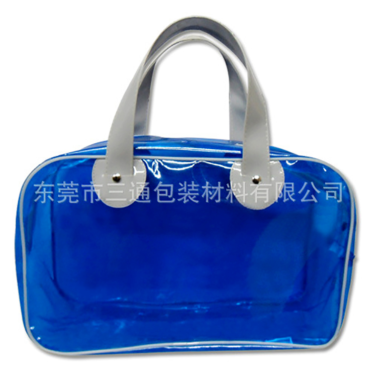 廣東透明塑料PVC拉鏈袋PVC包裝袋防水洗漱化妝品袋定制廠家