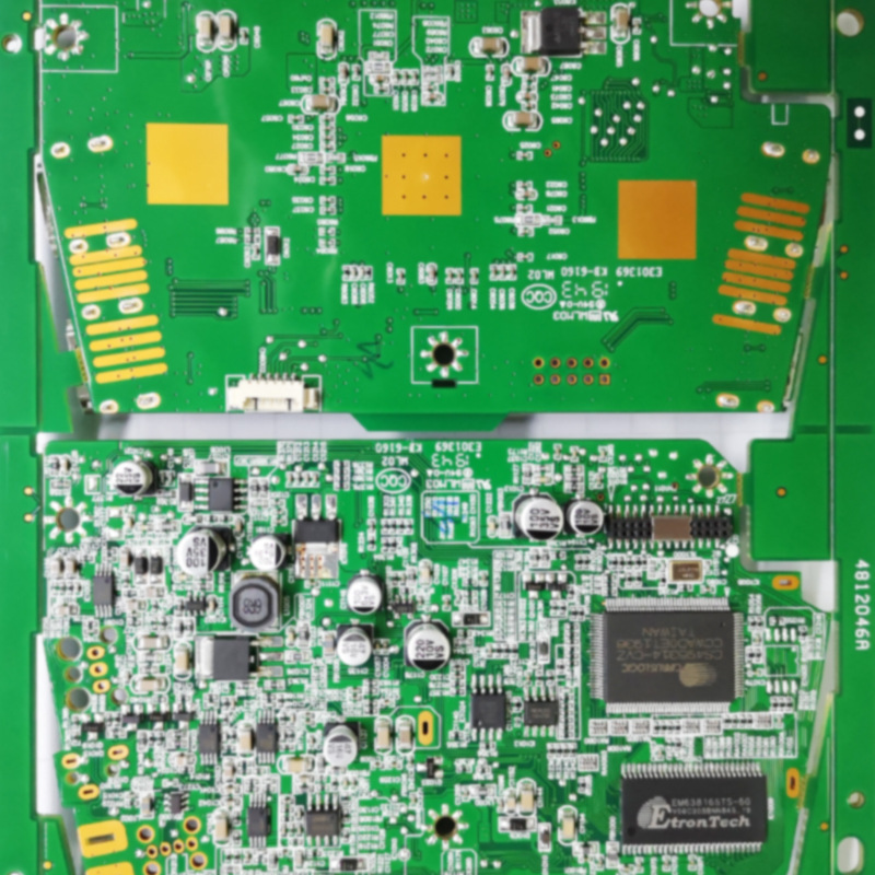 深圳来图定制智能系统PCB控制板点钞机双面玻纤电路板