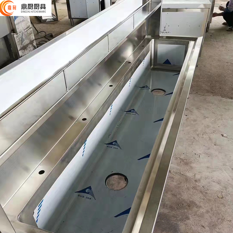 惠州洗手槽厂家 304不锈钢单人水槽柜医院手术室净化车间实验室用单人洗手池水池