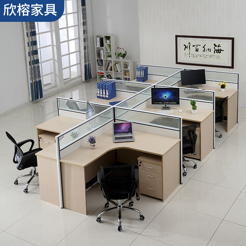 广州现货供应简易办公电脑桌 员工办公电脑桌 家用学习桌 欣榕家具批发