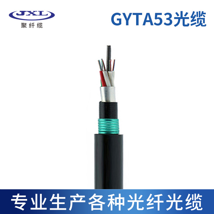 聚纖纜廠家定制96芯GYTA53光纜