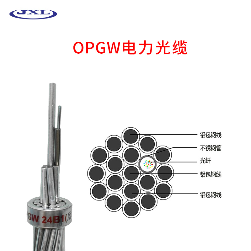 惠州电力光缆批发16芯复合架空地线 OPGW光缆