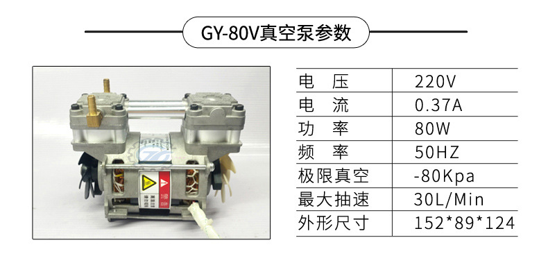 真空泵产品参数