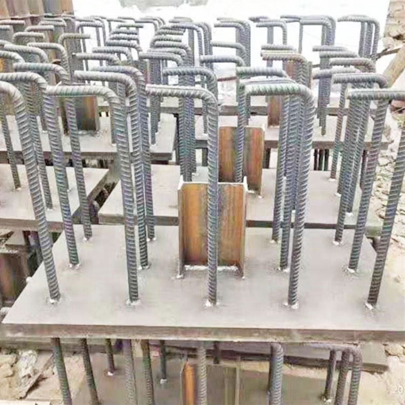 厂家销售地脚预埋件 耐用钢板件 华旺建材