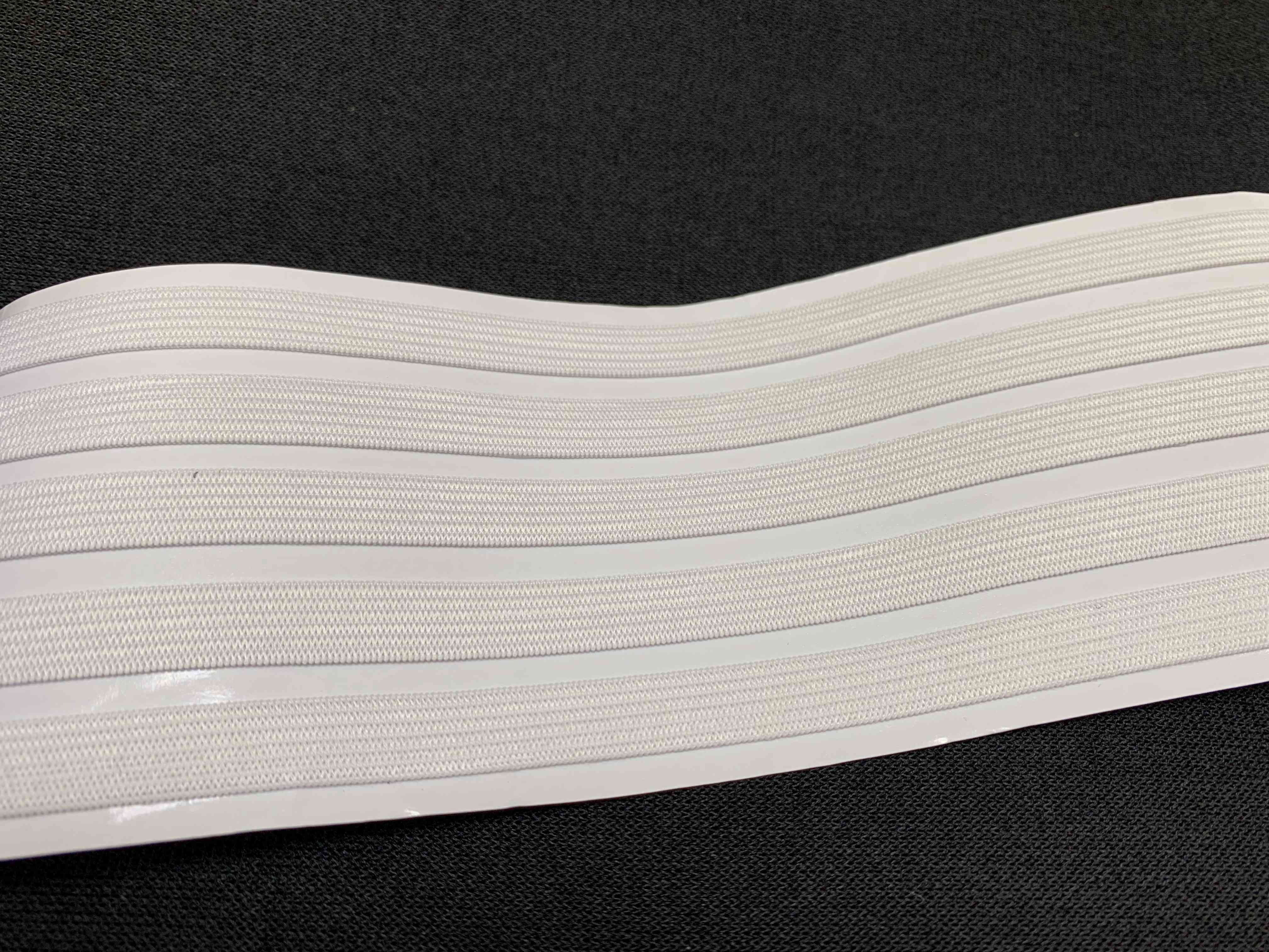 医用松紧带魔术贴背胶松紧带防护服松紧带定制