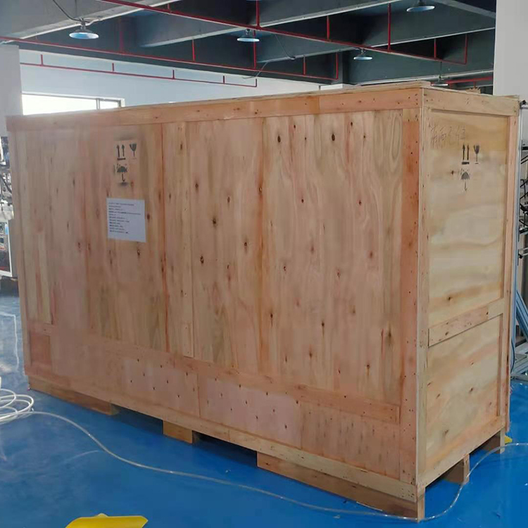 厂家定制真空木箱包装免熏蒸全封闭设备外包木箱