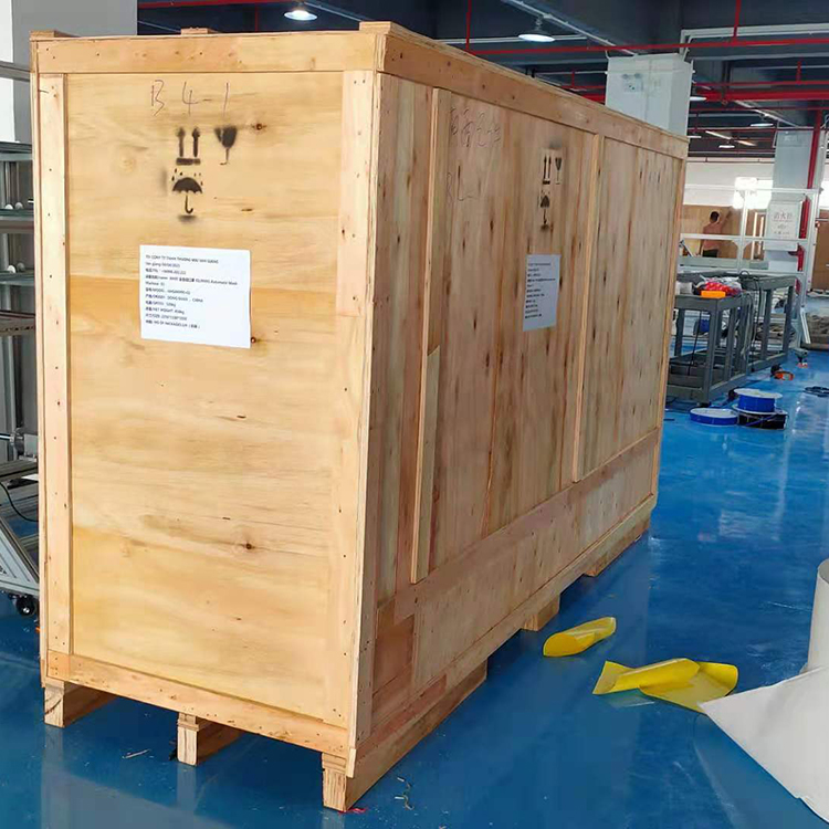 现货直销耐高温钢带木箱周转箱定制生产