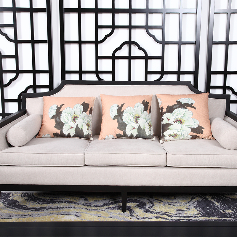 肇庆专业生产酒店公寓沙发 沙发家具 现代中式家具沙发配套