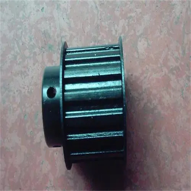 上海泉海 聚氨酯包胶轮 钢制S14M型同步皮带轮