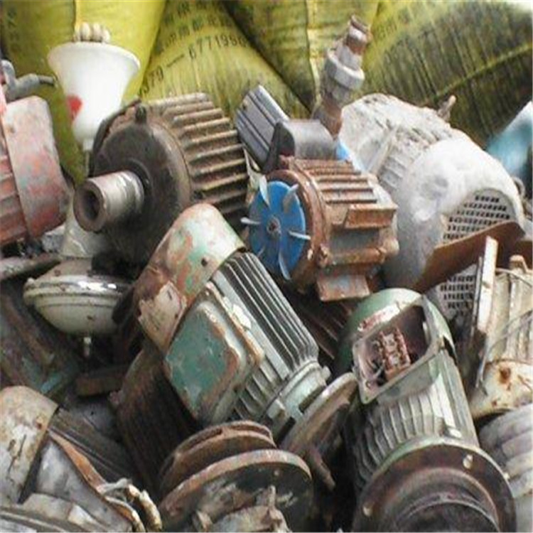 清远万兴废机械设备回收 废旧电机回收