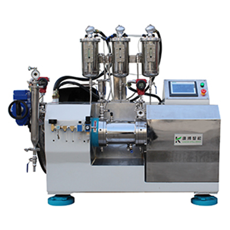 盘式研磨机厂家-自动上料系统卧式纳米砂磨机