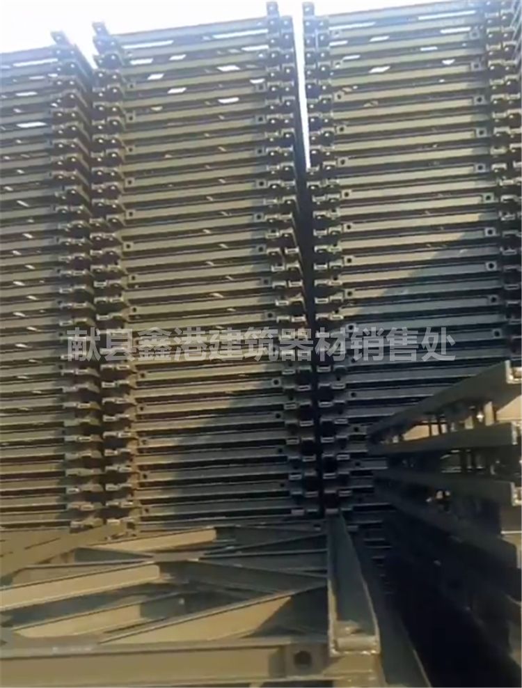 河北工廠直供橋鋼模板貝雷片-建筑貝雷架按需加工定制