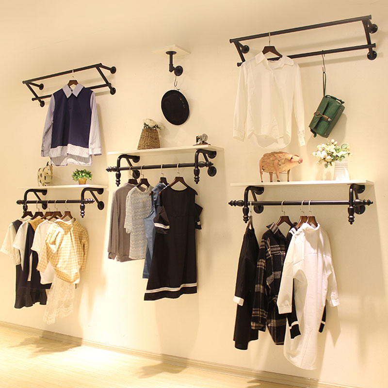 定制生产 衣服展示架 商场展厅服装展架 可免费设计